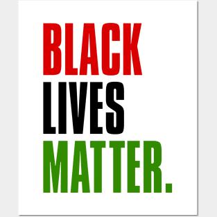 BLACK LIVES MATTER. unia Posters and Art